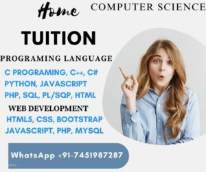 Home Tuition in Programming Language