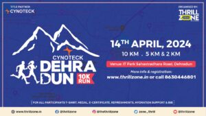 Cynoteck Dehradun 10K Run 2024 (